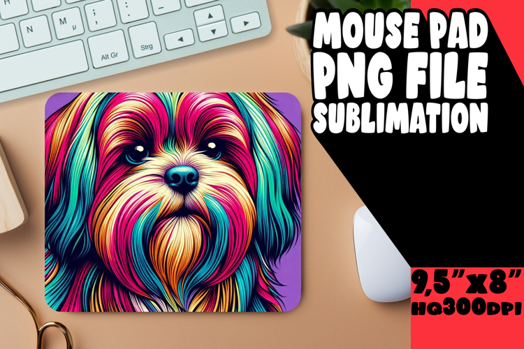 Bright DESK MAT Fun Ideas, Dog