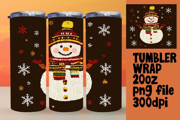 Christmas Tumbler Wrap Image 6