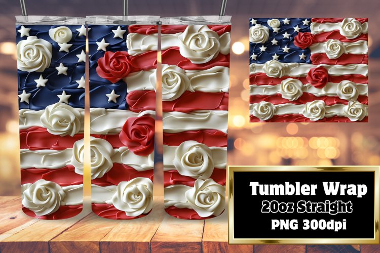 American Flag Clipart Image 12