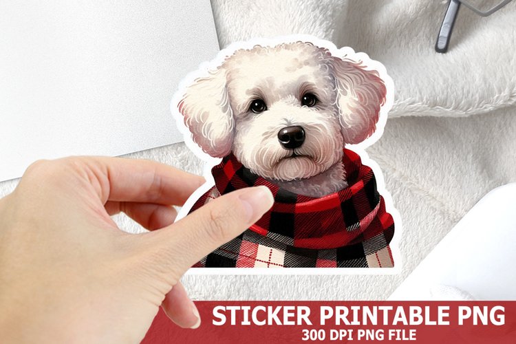 Christmas Dog Clipart Image 14