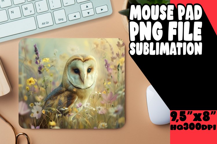 Feathered Friends Sublimation Mouse Pad Assortment