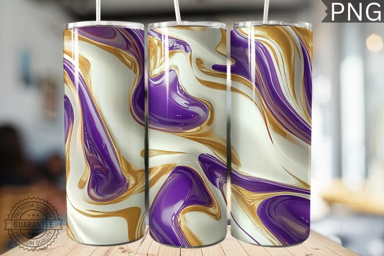 Abstract Pattern Tumbler Warp - High Quality 300 Dpi