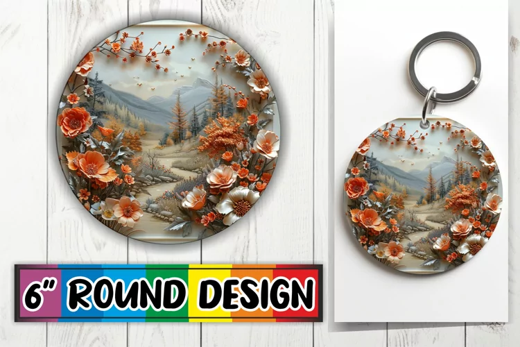 Round Ornament Sublimation Variety