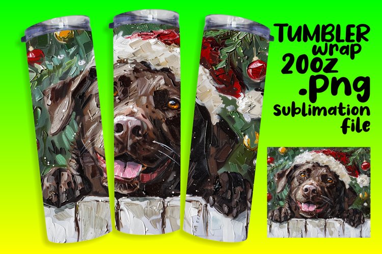Christmas Tumbler Wrap Image 2