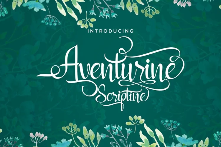Free Aventurine Scriptine