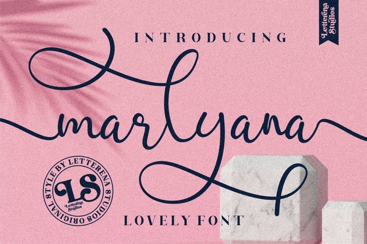 marlyana - Beautiful Script Font example image 1