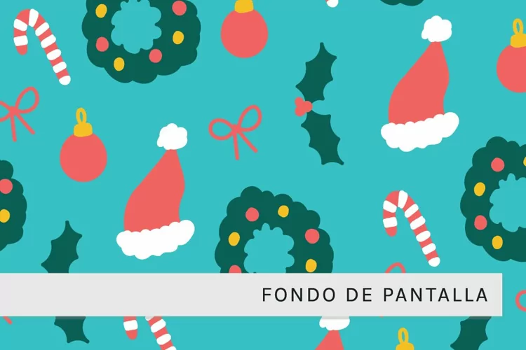 Colorido Fondo de Navidad
