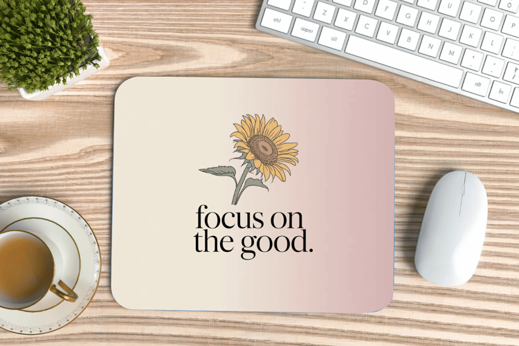 Inspirational Quotes Mouse Pad, Motivational PNG Sublimation