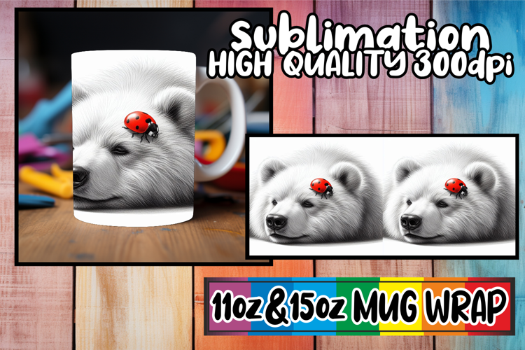 Happy adventures 11oz 15oz sublimation wrap, Cute Animals