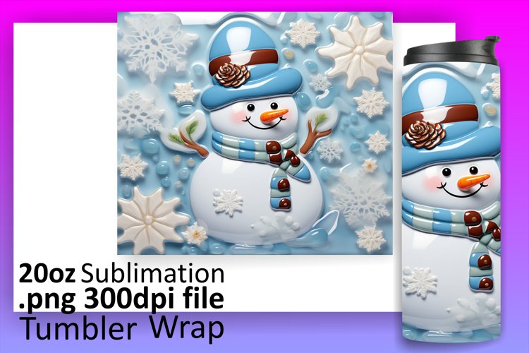 Christmas Tumbler Wrap Image 18