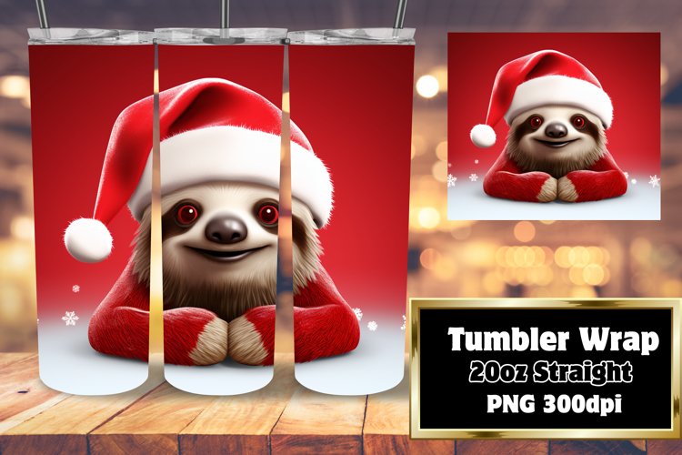 Christmas Cartoon Magic 3D Tumbler 20oz