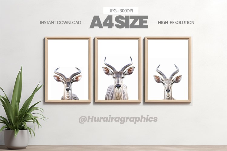 Animal Wall Art - 03 Variations example image 1