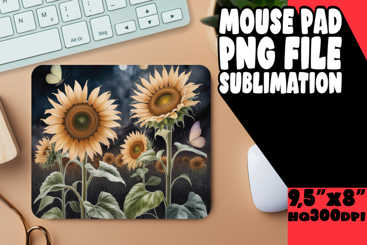 JOYFUL MOUSE MAT ARTISTIC MAGIC, Flowers