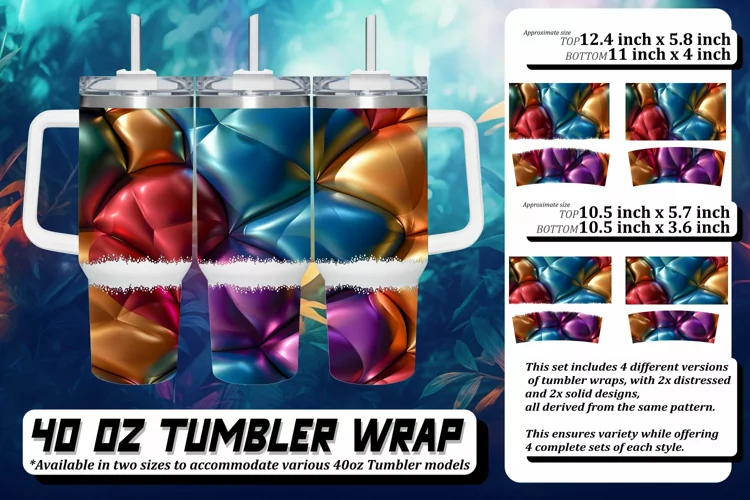 Vibrant Abstract Design, Colorful Puff Pattern Sublimation