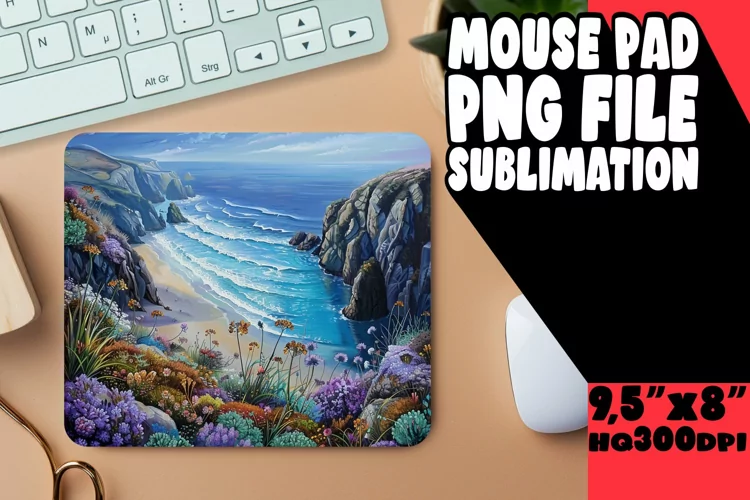 Natural Beauty Mouse Pad Sublimation