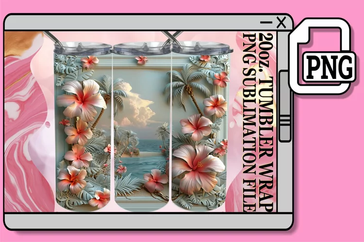 Meadow Panorama Tumbler Design 20oz