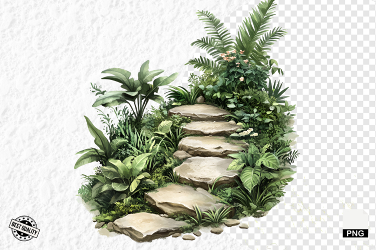 Summer Path Clipart