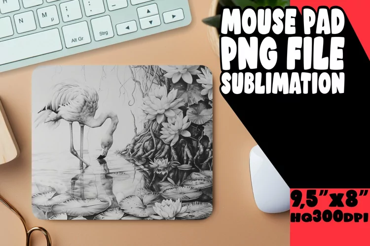 Flamingo Fantasy Mouse Pad Selection