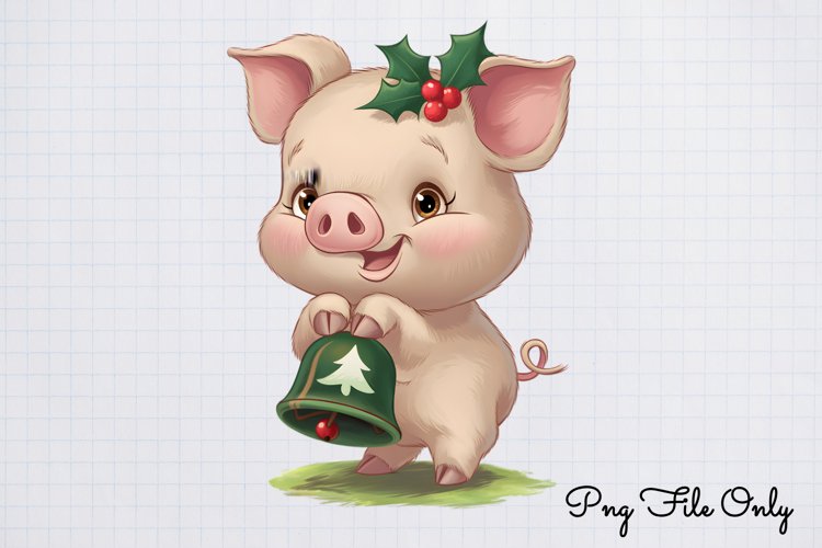 Boho Christmas Clipart Image 12