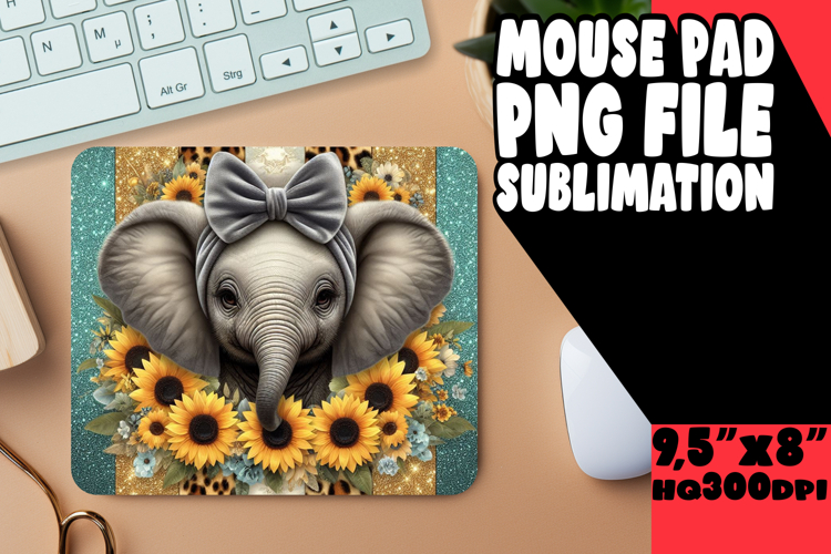 LUMINOUS MOUSE PAD CREATIVE PNG, Cute Animals