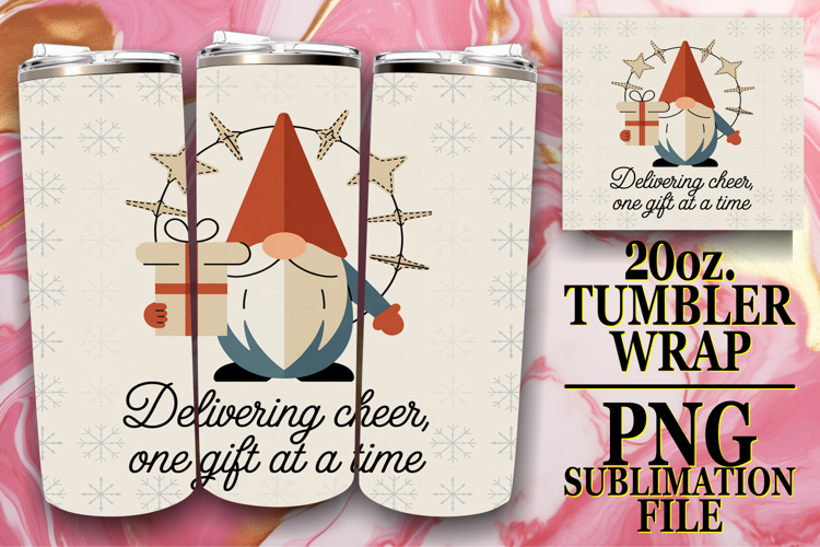 Christmas Tumbler Wrap Image 14