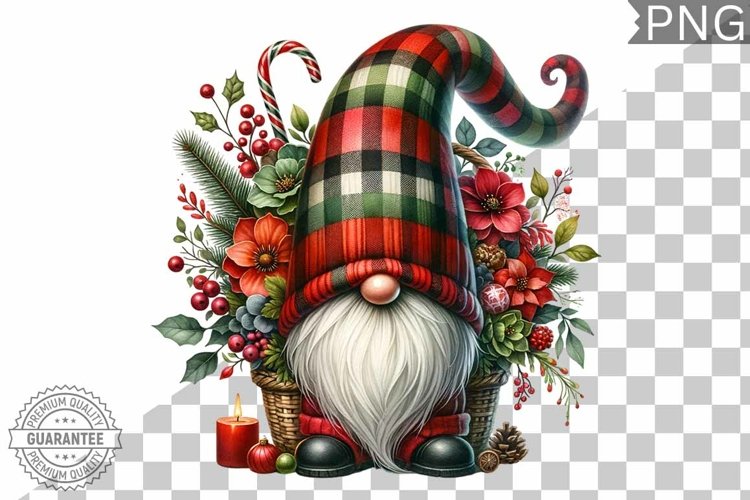 Christmas Gnome Clipart Image 2