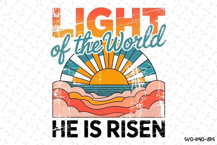 He Is Risen Svg Image 12
