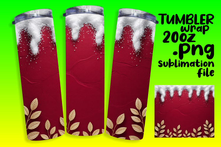 Christmas Tumbler Wrap Image 5