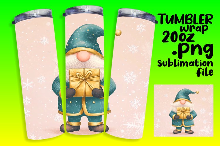 Christmas Tumbler Wrap Image 6