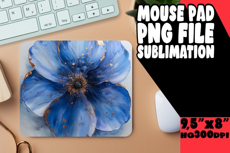 Spring Blossom Bonanza: 3D Mouse Pad Designs Art PNG