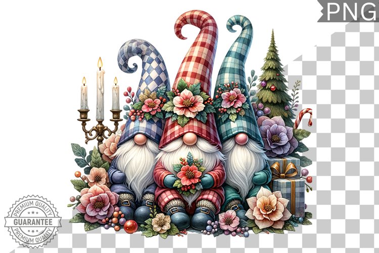 Christmas Gnome Clipart