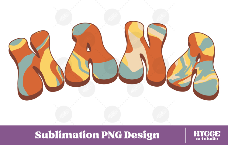nana Png Retro Retro Mothers Day Mom Sublimation