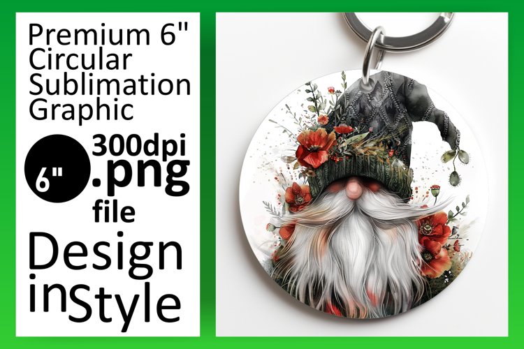 Cute Gnome Clipart Image 9