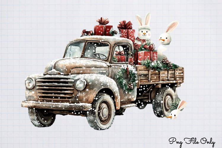 Rustic Christmas Clipart Image 22