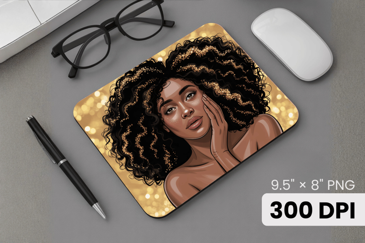 Black Girl Afro Png Image 23