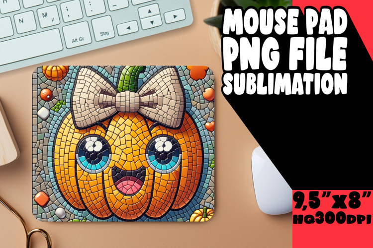 UNIQUE MOUSE PAD INSPIRATIONAL IDEAS, Cute Pumpkin