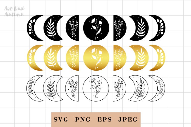 Moon Phase Svg Image 12