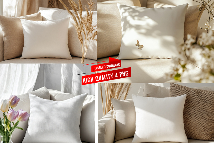 White Pillow Mockup,Mockup,Pillow Mockup Home Decor Designs