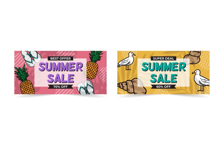 Summer Sale Banners