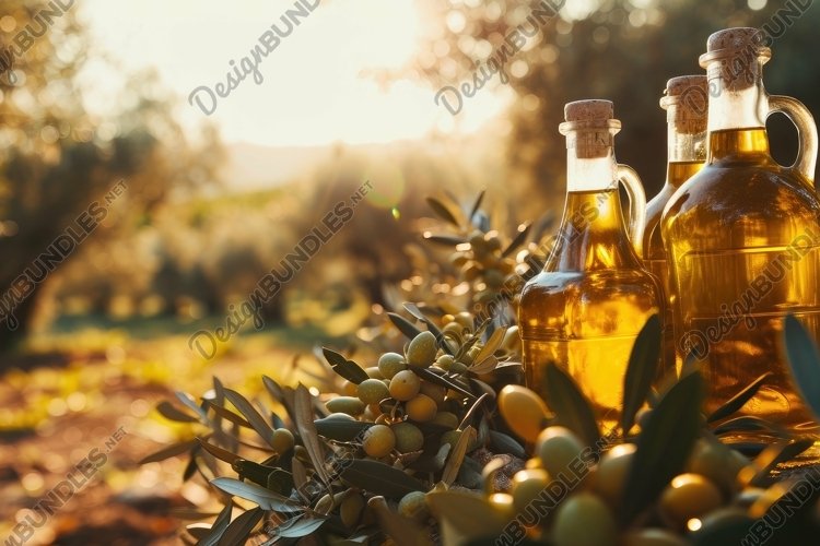 Olive Oil Background Wallpaper example image 1