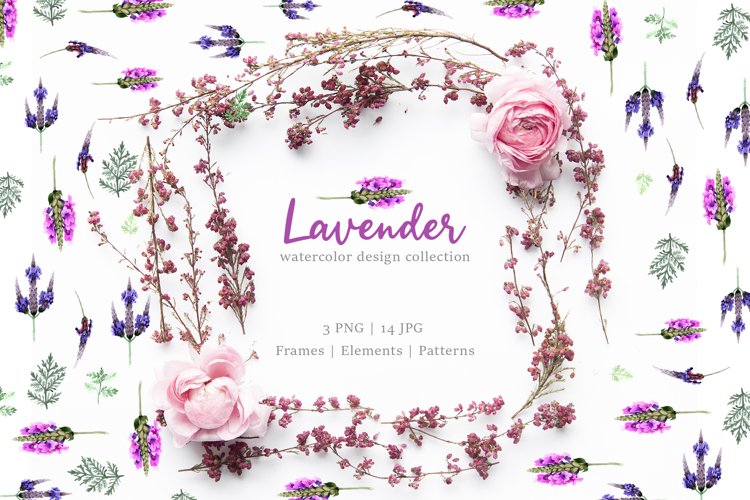 lavender Watercolor png