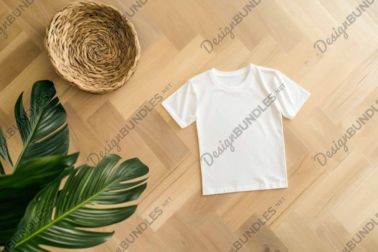 Black Tshirt Mockup Image 9