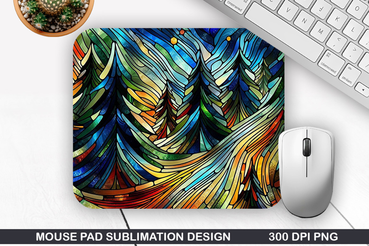 Christmas Tree Mouse Pad Sublimation,Christmas Mouse Pad PNG
