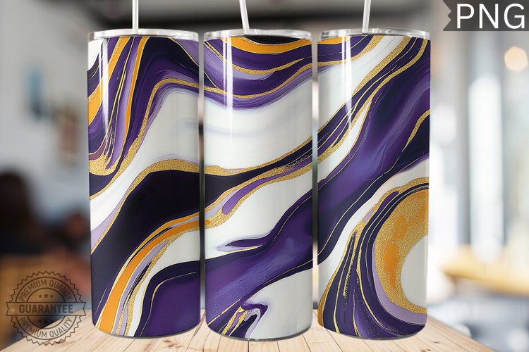 Abstract Pattern Tumbler Warp - High Quality 300 Dpi example image 1