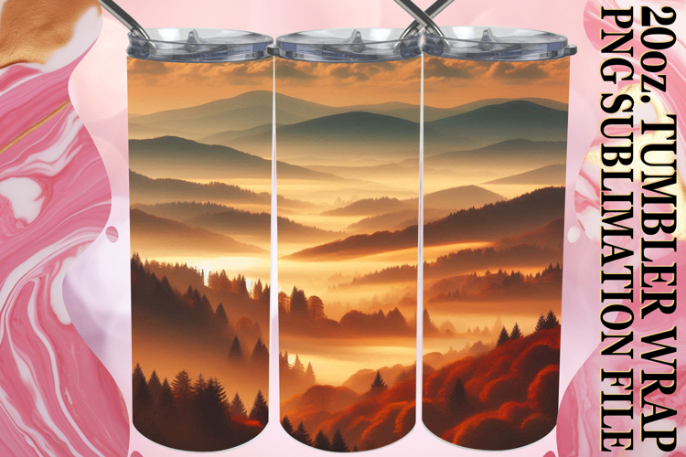 Thanksgiving Tumbler Wrap Image 10