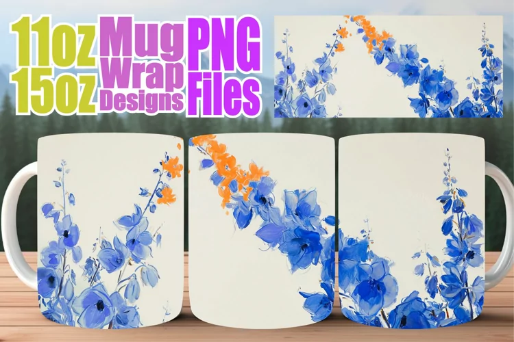 Enchanted Petal Mug: Sublimation Bliss 11oz