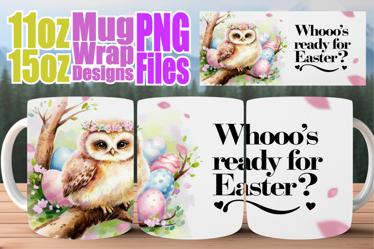 Blissful nights sublimation print wrap, Easter