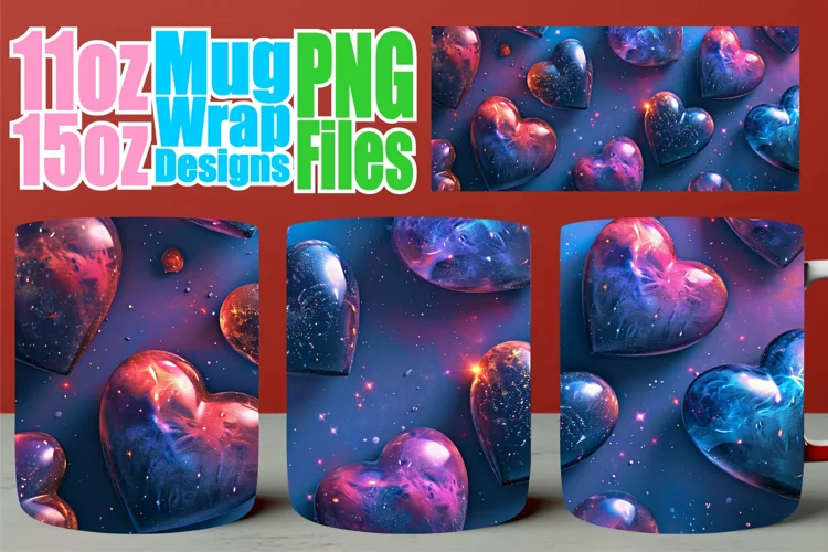 Love's Sublimation Mug Wrap Artistry