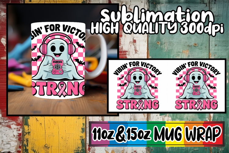 Gentle vibes sublimation print wrap, Ghost Cancer