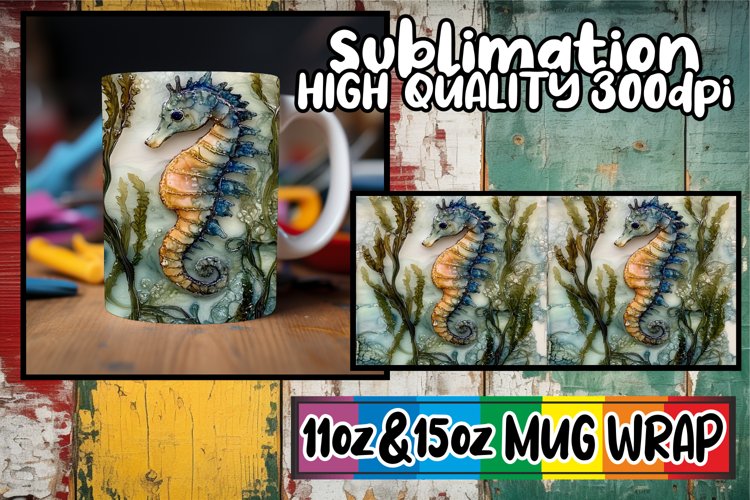 Enchanted days 11oz 15oz sublimation wrap, Animals